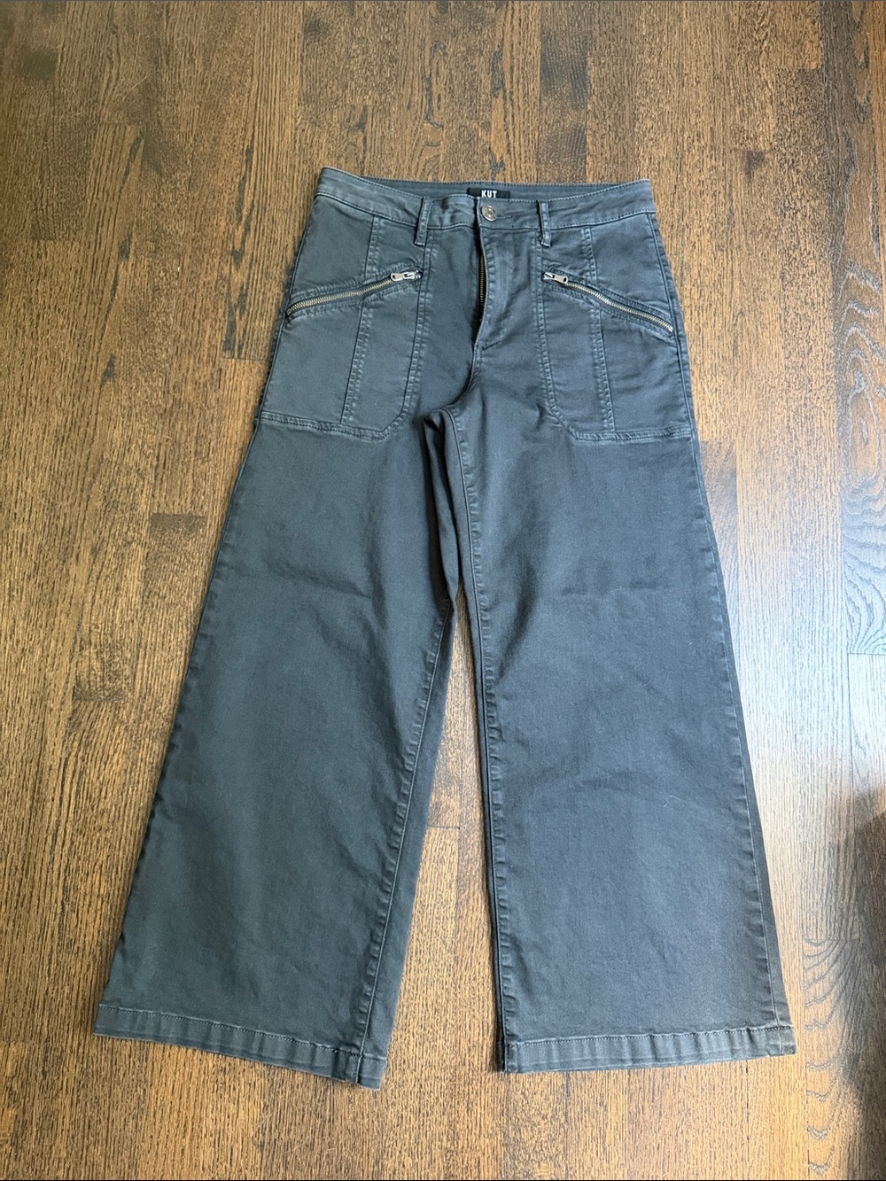 Kut from Kloth Meg wide leg ankle.